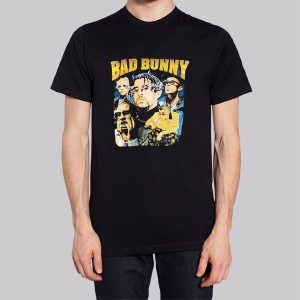 Vintage Portrait Bad Bunny Concert Sweatshirt 3