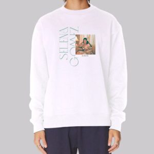 Vintage Portrait Selena Mens Sweatshirt 4