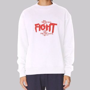 Vintage Pray for the Dead Fight Like Hell Sweatshirt