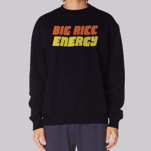 Vintage Retro Big Ric Energy Sweatshirt