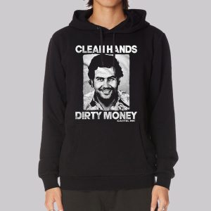Vintage Retro Dirty Hands Clean Money Sweatshirt
