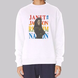 Vintage Retro Janet Jackson Sweatshirt