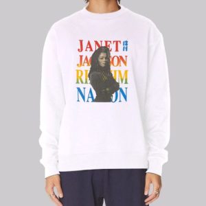 Vintage Retro Janet Jackson Sweatshirt 4