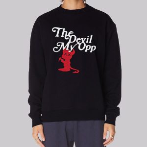 Vintage Retro the Devil My Opp Sweatshirt
