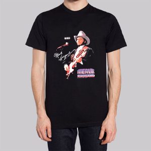 Vintage Signature Cowboy Merle Haggard Sweatshirt 2 Vintage Signature Cowboy Merle Haggard Sweatshirt 3