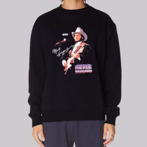 Vintage Signature Cowboy Merle Haggard Sweatshirt 3 Vintage Signature Cowboy Merle Haggard Sweatshirt 4