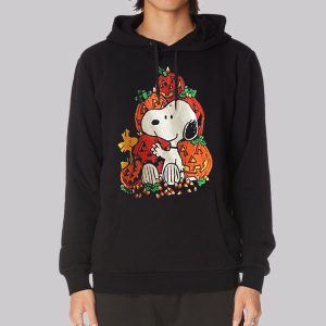Vintage Snoopy and Woodstock Halloween Sweatshirt