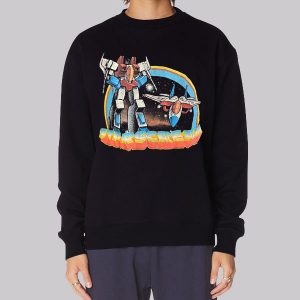 Vintage Star Scream Transformer Sweatshirt