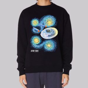 Vintage Star Trek Starry Night Sweatshirt 4