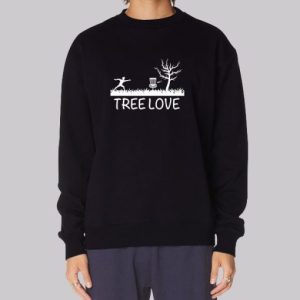 Vintage Tree Love Disc Golf Sweatshirt 4