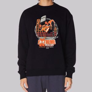 Vintage WWE 2022 Gritty Extreme Rules Sweatshirt Vintage WWE 2022 Gritty Extreme Rules Sweatshirt