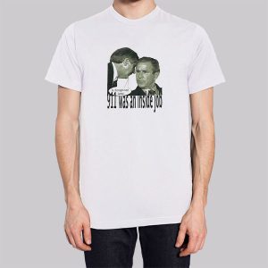 Vintage Was an Inside Job George Bush Did 911 Sweatshirt 3