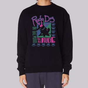 Vintage in the Mood Rude Dog Sweatshirt