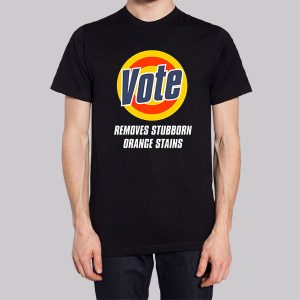 Vote Removes Stubborn Orange Stains Anti Trump Sweatshirt 3
