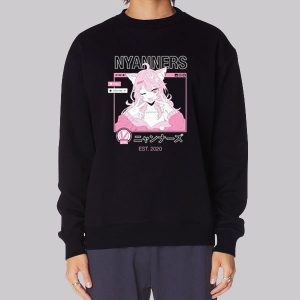 Vshojo Merch Nyanners Sweatshirt Vshojo Merch Nyanners Sweatshirt