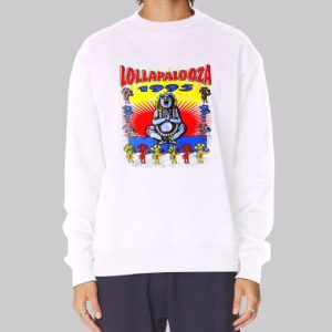 Vtg 1995 Festival Lollapalooza Sweatshirt 4