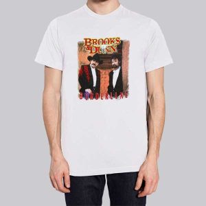 Vtg Album Borderline Brooks and Dunn Sweatshirt 3