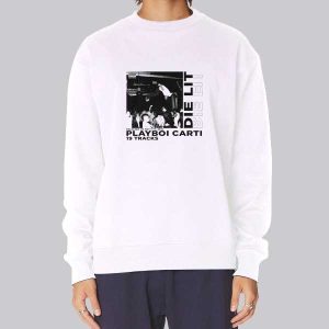 Vtg Album Playboi Carti Die Lit Sweatshirt