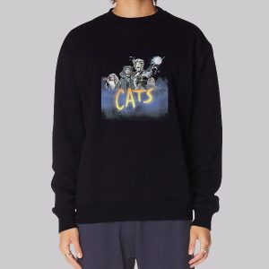 Vtg Musical Cats Broadway Sweatshirt Vtg Musical Cats Broadway Sweatshirt