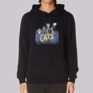 Vtg Musical Cats Broadway Sweatshirt