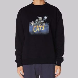 Vtg Musical Cats Broadway Sweatshirt 3 Vtg Musical Cats Broadway Sweatshirt 4