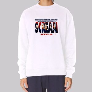 Vtg Scream 1996 Horror Movie Sweatshirt