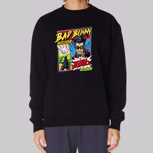 WWE Merch Bad Bunny Royal Rumble Sweatshirt WWE Merch Bad Bunny Royal Rumble Sweatshirt