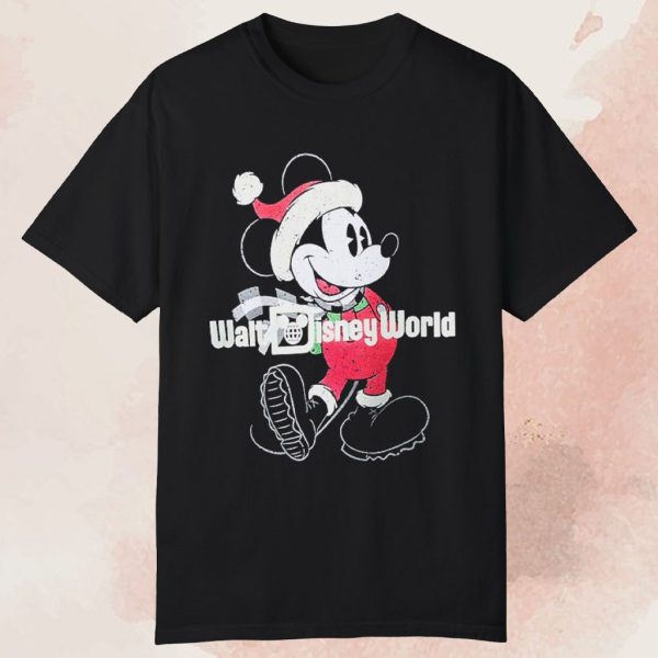 Walt Disney World Mickey Mouse Christmas T-shirt