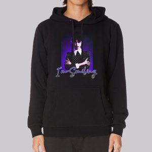 Wednesday Addams Smiling Sweatshirt