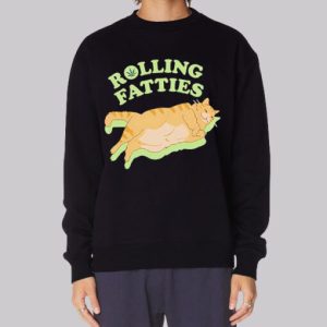 Weed for Cats Rolling Fatties Sweatshirt 3 Weed for Cats Rolling Fatties Sweatshirt 4