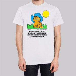 When I Die I May Not Go to Heaven Garfield Sweatshirt 3