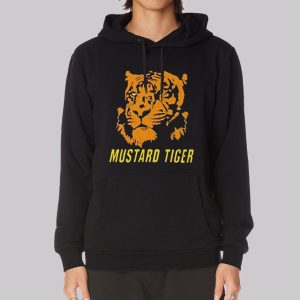 Wildlife Lover Mustard Tiger Sweatshirt