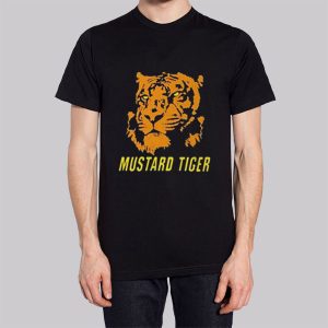 Wildlife Lover Mustard Tiger Sweatshirt 3
