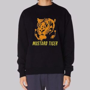 Wildlife Lover Mustard Tiger Sweatshirt 4