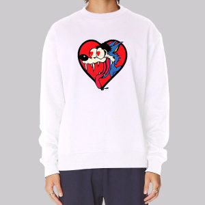 Wolf in Love Nope the Jesus Lizard Sweatshirt
