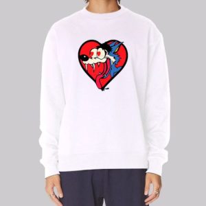 Wolf in Love Nope the Jesus Lizard Sweatshirt 4