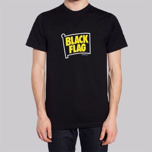 Yellow Text Black Flag Sweatshirt 2 Yellow Text Black Flag Sweatshirt 3