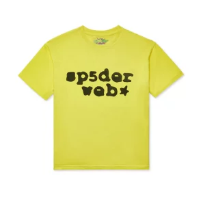 YellowBlack sp5der Web Tee  Limited Stock  Shop Now