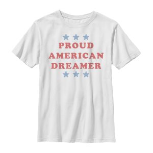 Boy’s Lost Gods Fourth of July  American Dreamer T-Shirt