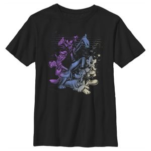 Boy’s Mickey & Friends Mickey & Friends Ombre Group T-Shirt