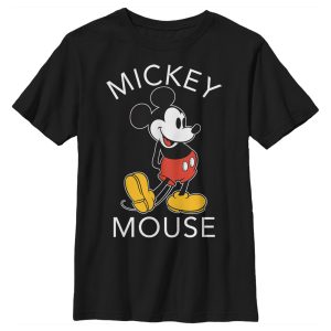 Boy’s Mickey & Friends Mickey Mouse Classic Style T-Shirt