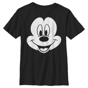 Boy’s Mickey & Friends Mickey Mouse Face T-Shirt