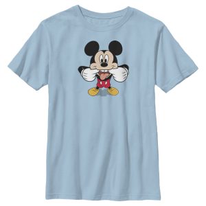 Boy’s Mickey & Friends Mickey Mouse Tongue Out T-Shirt