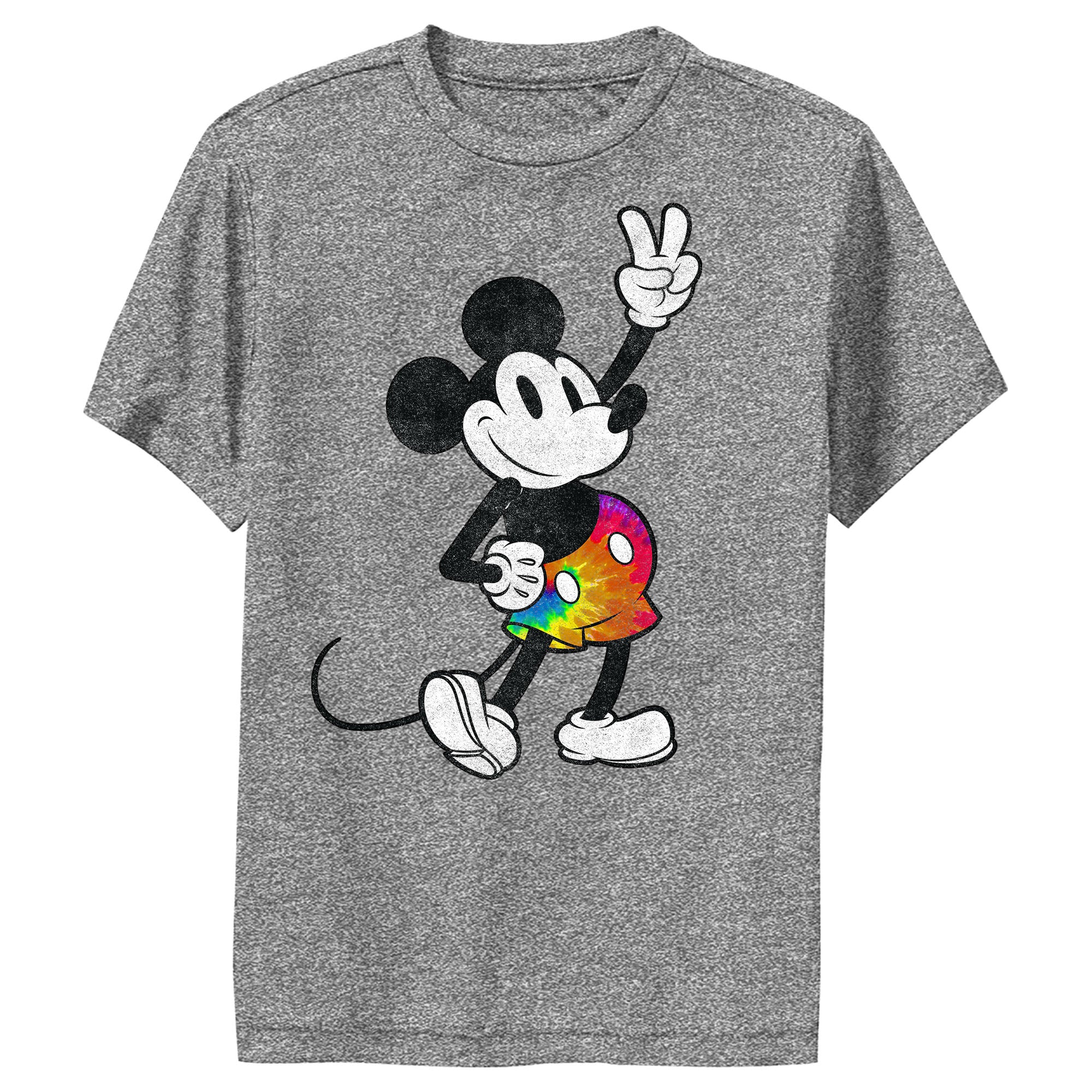 Boy's Mickey & Friends Mickey Tie Dye Pants Portrait Performance Tee Boy's Mickey & Friends Mickey Tie Dye Pants Portrait Performance Tee