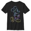 Boy’s Mickey & Friends Neon Mickey T-Shirt