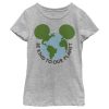 Girl’s Mickey & Friends Mickey Mouse Be Kind to Our Planet T-Shirt 6765090144396