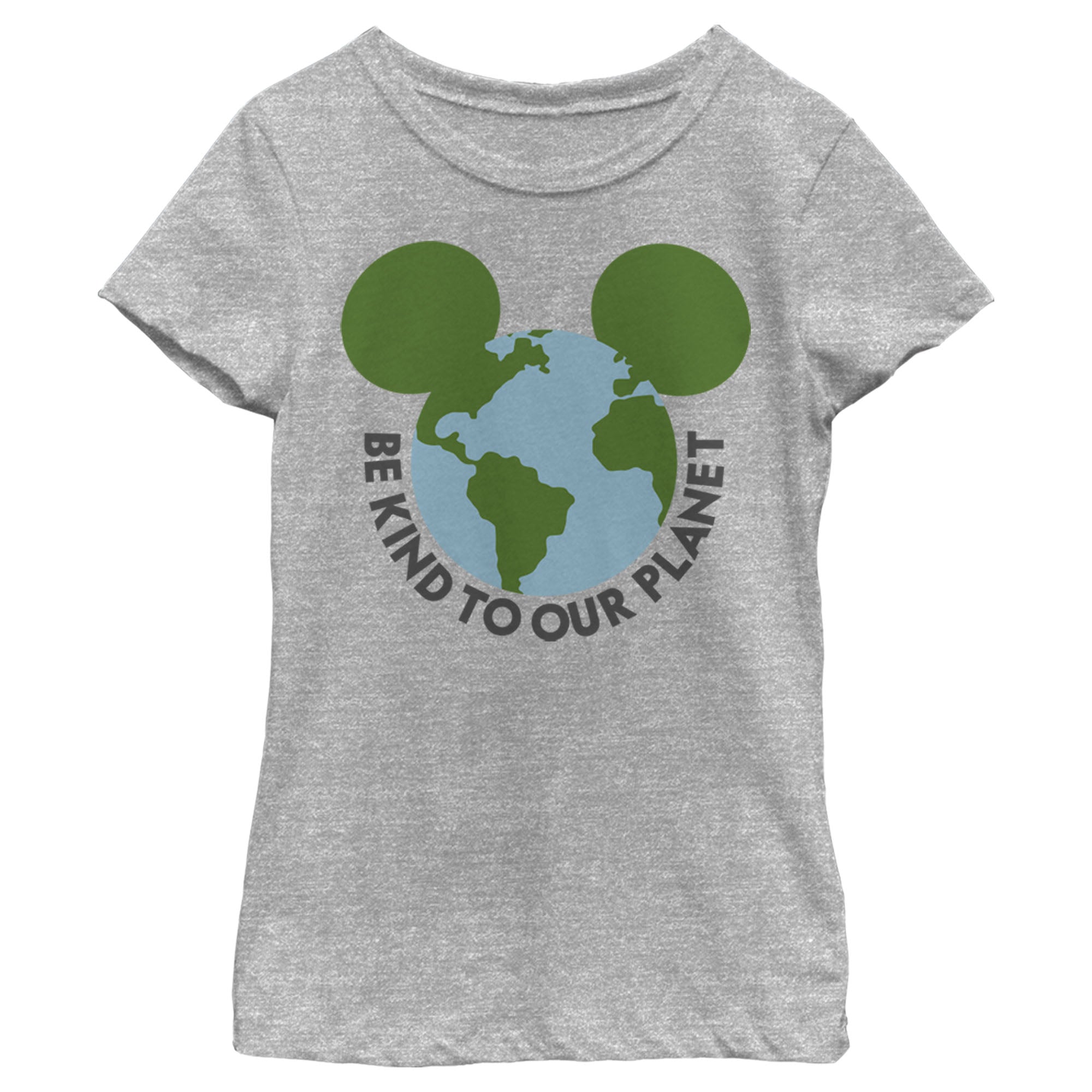 Girl's Mickey & Friends Mickey Mouse Be Kind to Our Planet T-Shirt 6765090144396 Girl's Mickey & Friends Mickey Mouse Be Kind to Our Planet T-Shirt 6765090144396