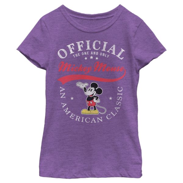 Girl’s Mickey & Friends Mickey Mouse Official One & Only T-Shirt 6765121962124