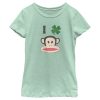 Girl’s Paul Frank St. Patrick’s Day Four-Leaf Clover Julius T-Shirt 7205504450700