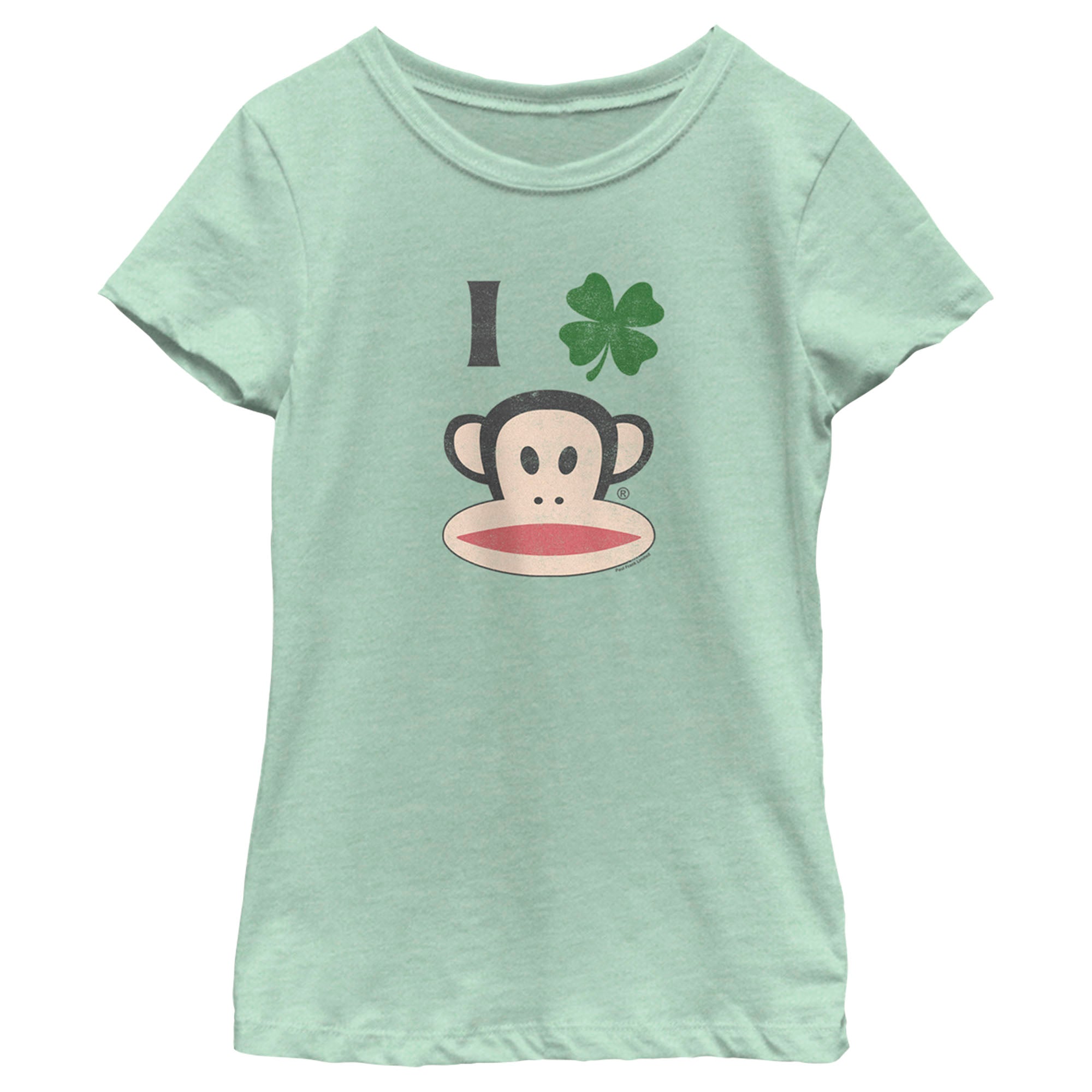 Girl's Paul Frank St. Patrick's Day Four-Leaf Clover Julius T-Shirt 7205504450700 Girl's Paul Frank St. Patrick's Day Four-Leaf Clover Julius T-Shirt 7205504450700